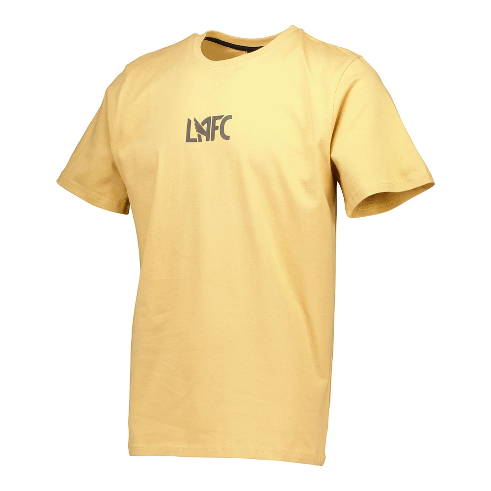 Men's Gold LAFC Street Heavyweight Relaxed T-Shirt