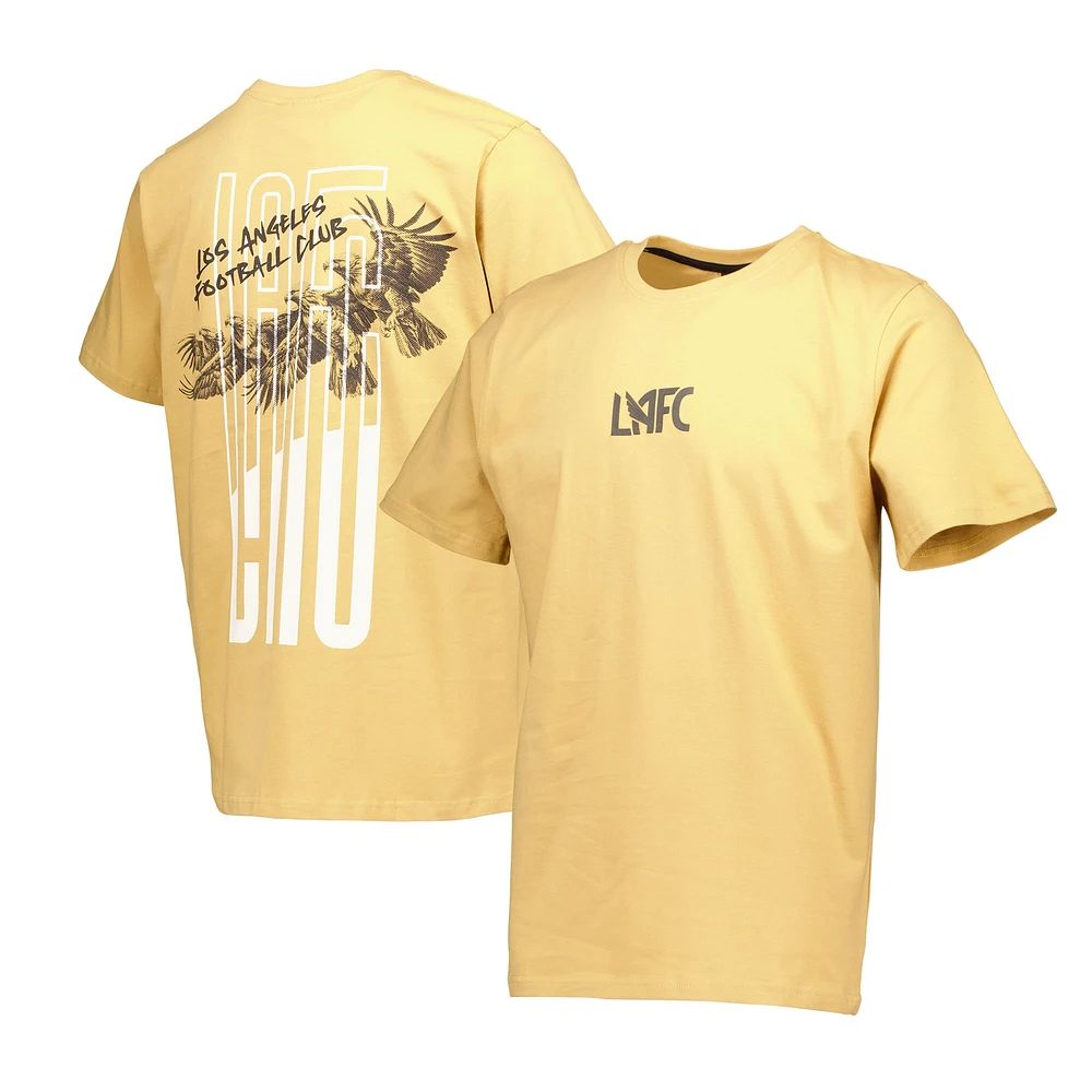 Men's Gold LAFC Street Heavyweight Relaxed T-Shirt