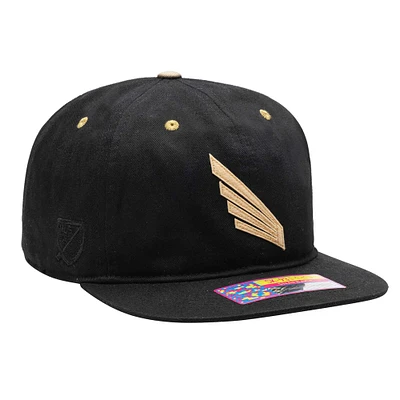 Casquette LAFC Bankroll Snapback noire pour hommes