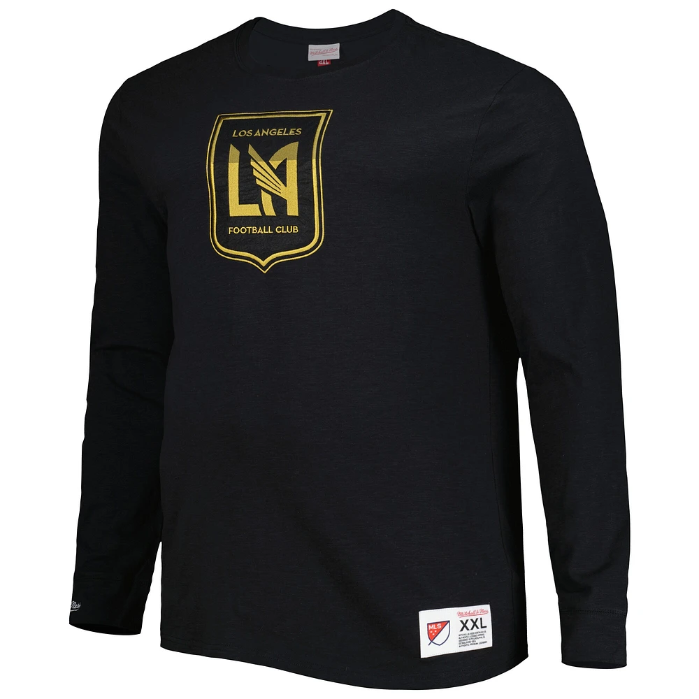 T-shirt à manches longues légendaire LAFC noir Mitchell & Ness pour homme