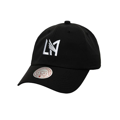 Casquette ajustable Mitchell & Ness LAFC noire pour homme