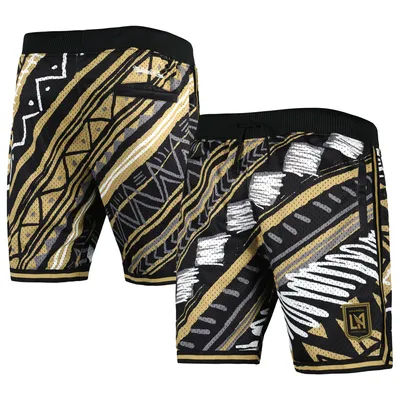 LAFC Mitchell & Ness Tribal Fashion Shorts - Black