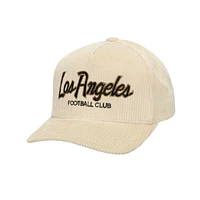 Casquette ajustable Mitchell & Ness LAFC en velours côtelé Off Pro Crown pour homme