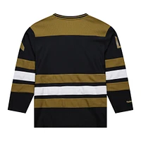 Maillot à manches longues et col en V Mitchell & Ness Gold LAFC Stateside pour hommes