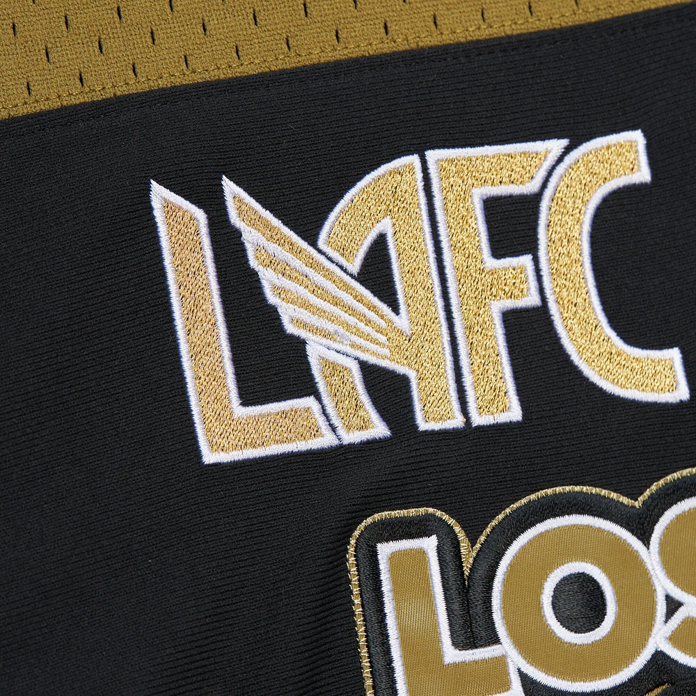 Maillot à manches longues et col en V Mitchell & Ness Gold LAFC Stateside pour hommes