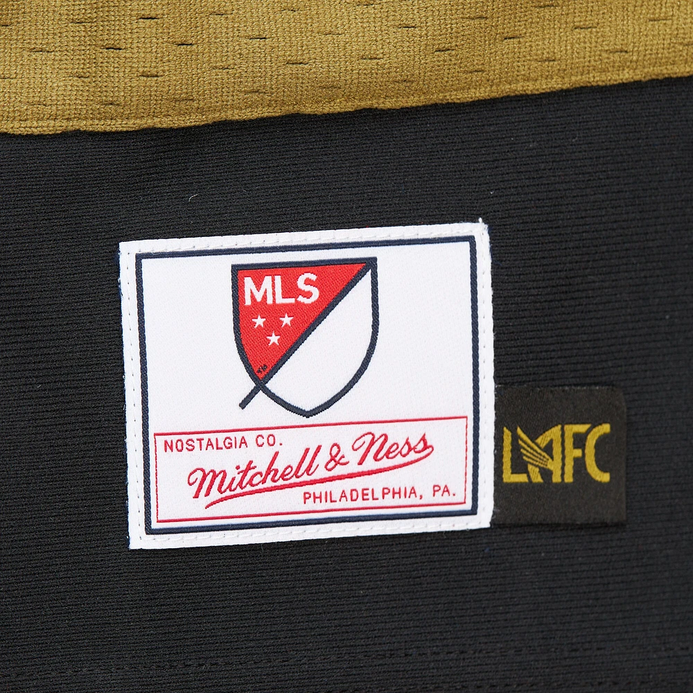 Maillot à manches longues et col en V Mitchell & Ness Gold LAFC Stateside pour hommes