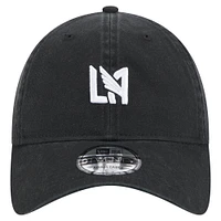 Casquette ajustable LAFC 2025 Kickoff 9TWENTY noire New Era pour homme