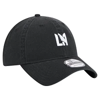 Casquette ajustable LAFC 2025 Kickoff 9TWENTY noire New Era pour homme
