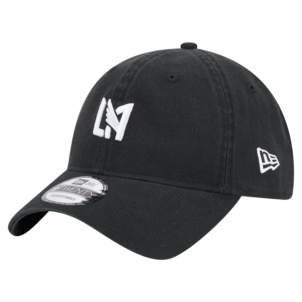 Casquette ajustable LAFC 2025 Kickoff 9TWENTY noire New Era pour homme