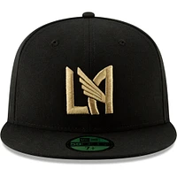 Casquette ajustée 59FIFTY LAFC Icon noire New Era pour homme