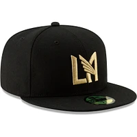 Casquette ajustée 59FIFTY LAFC Icon noire New Era pour homme