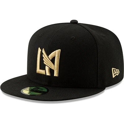 Casquette ajustée 59FIFTY LAFC Icon noire New Era pour homme
