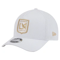 Men's New Era White LAFC 2025 Jersey Hook 9FORTY M-Crown Adjustable Hat