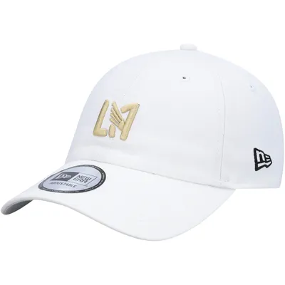 LAFC New Era Casual Classic Secondary Adjustable Hat - White
