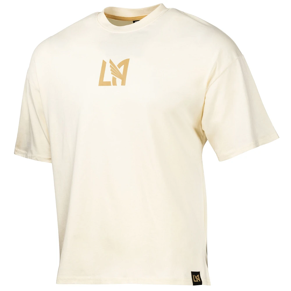 T-shirt oversize Sport Design Suède crème LAFC City Soul pour homme