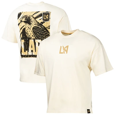 T-shirt oversize Sport Design Suède crème LAFC City Soul pour homme
