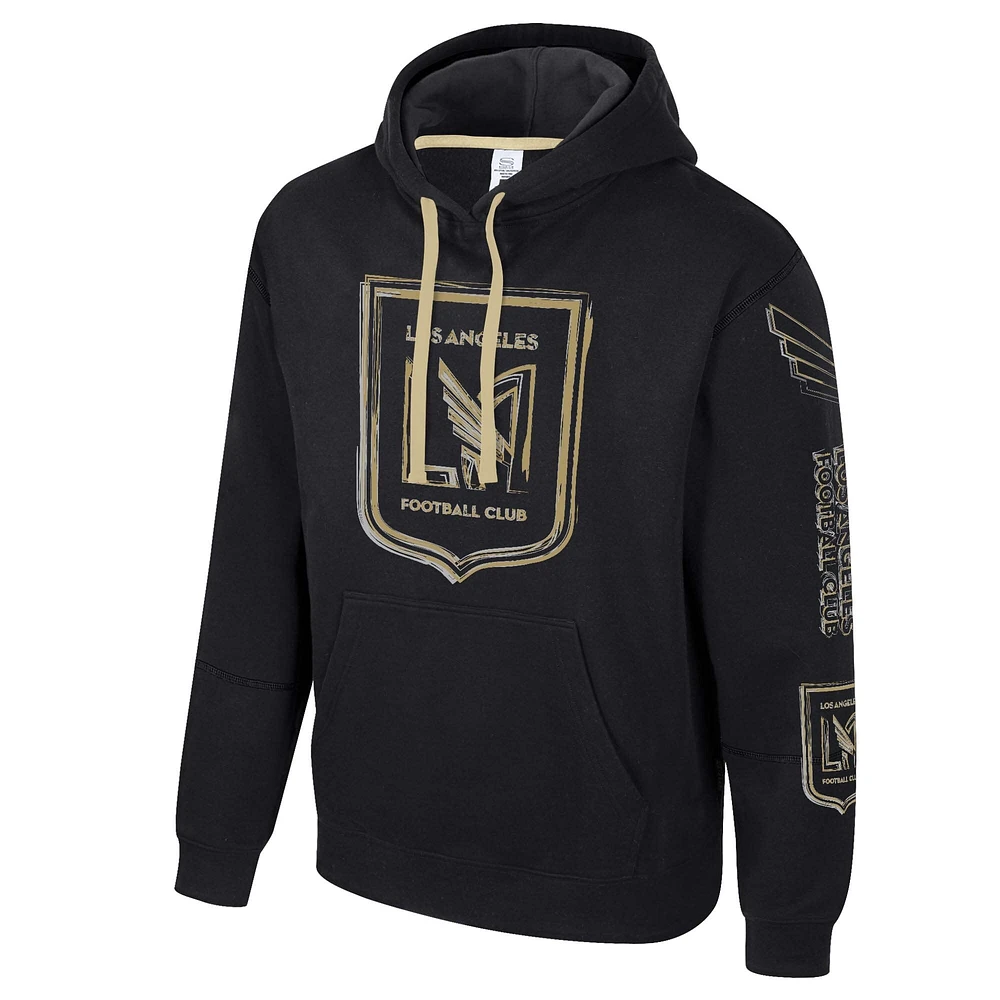 Men's Stadium Essentials Black LAFC Elementized Pullover Hoodie