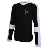 Sweat-shirt noir Stadium Essentials LAFC Half Time pour hommes