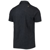 Men's The Wild Collective Black LAFC Abstract Palm Button-Up Shirts