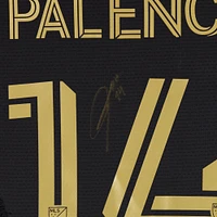 Sergi Palencia LAFC Autographed Match-Used #14 adidas Jersey from the 2024 MLS Season
