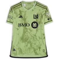 Timothy Tillman LAFC Autographed Match-Used #11 Green adidas Jersey from the 2024 MLS Season - Size L