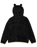 Toddler Sport Design Sweden  Black LAFC Tie-Breaker Teddy Full-Zip Hoodie