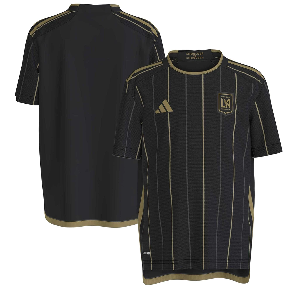 Maillot d'équipe adidas LAFC 2024 AEROREADY noir pour tout-petit