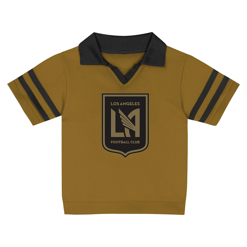 Ensemble haut et short Charming Dude pour tout-petits Gold LAFC