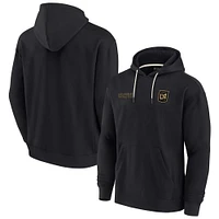 Unisex Fanatics Black LAFC Elements Super Soft Fleece Pullover Hoodie