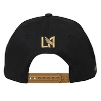 Unisex Live Breathe Futbol Black LAFC Snapback Hat