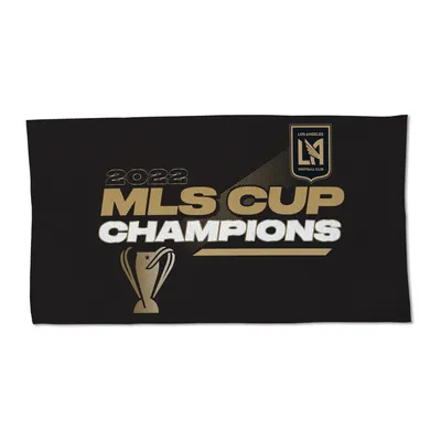 LAFC WinCraft 2022 MLS Cup Champions 22'' x 42'' Locker Room Towel