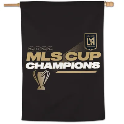 LAFC WinCraft 2022 MLS Cup Champions 28'' x 40'' One-Sided Vertical Banner