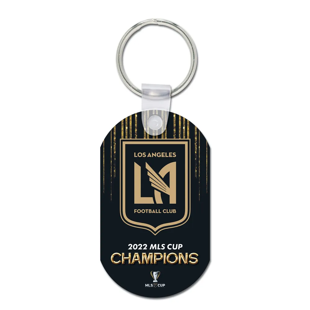 WinCraft LAFC 2022 MLS Cup Champions Porte-clés en métal