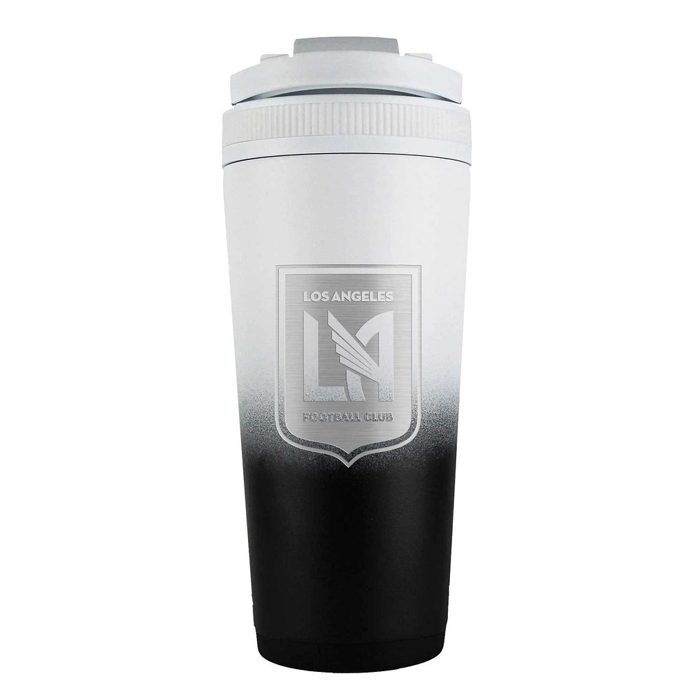 WinCraft LAFC 26oz. Bouteille mélangeur à shaker à glace en acier inoxydable Ombre