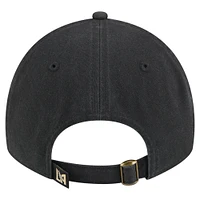 Women's New Era  Black LAFC Script 9TWENTY Adjustable Hat
