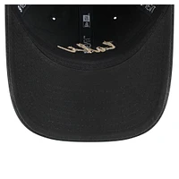 Women's New Era  Black LAFC Script 9TWENTY Adjustable Hat