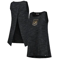 Débardeur noir LAFC Athletic Cross Back pour femme 5th & Ocean by New Era