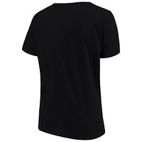 5th & Ocean by New Era T-shirt athlétique à encolure en V pour bébé LAFC noir taille plus femme