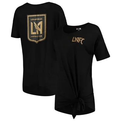 LAFC 5th & Ocean by New Era Women's Slub T-Shirt - Black