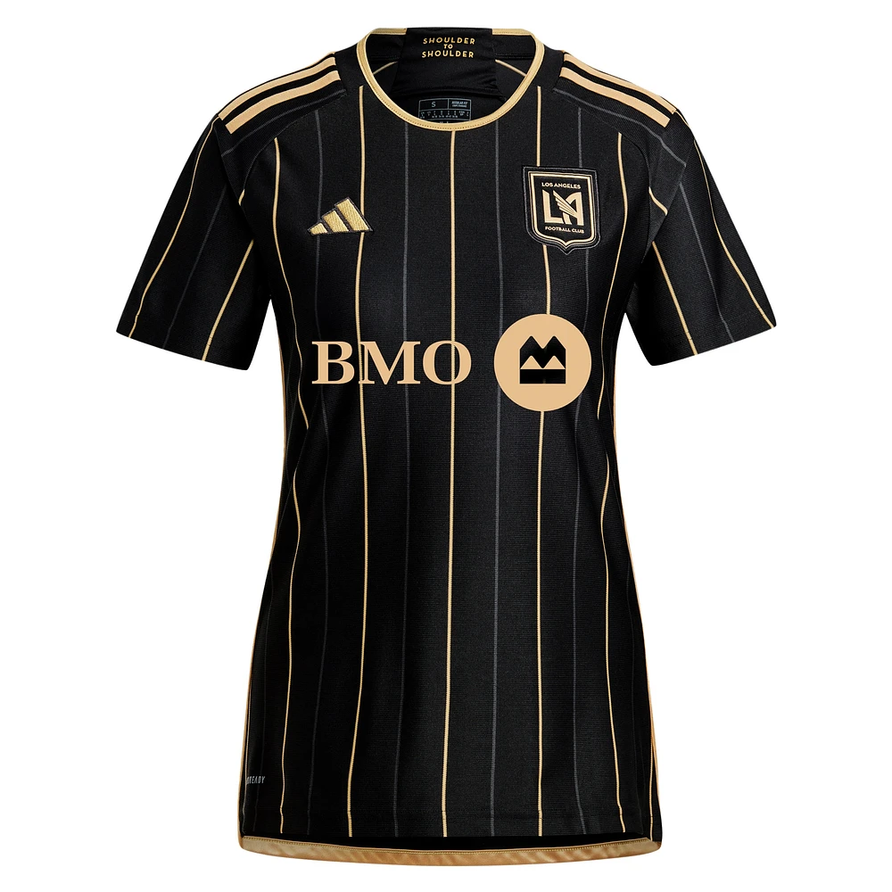 Women's adidas Denis Bouanga Black LAFC 2024 Primary Replica Player Jersey