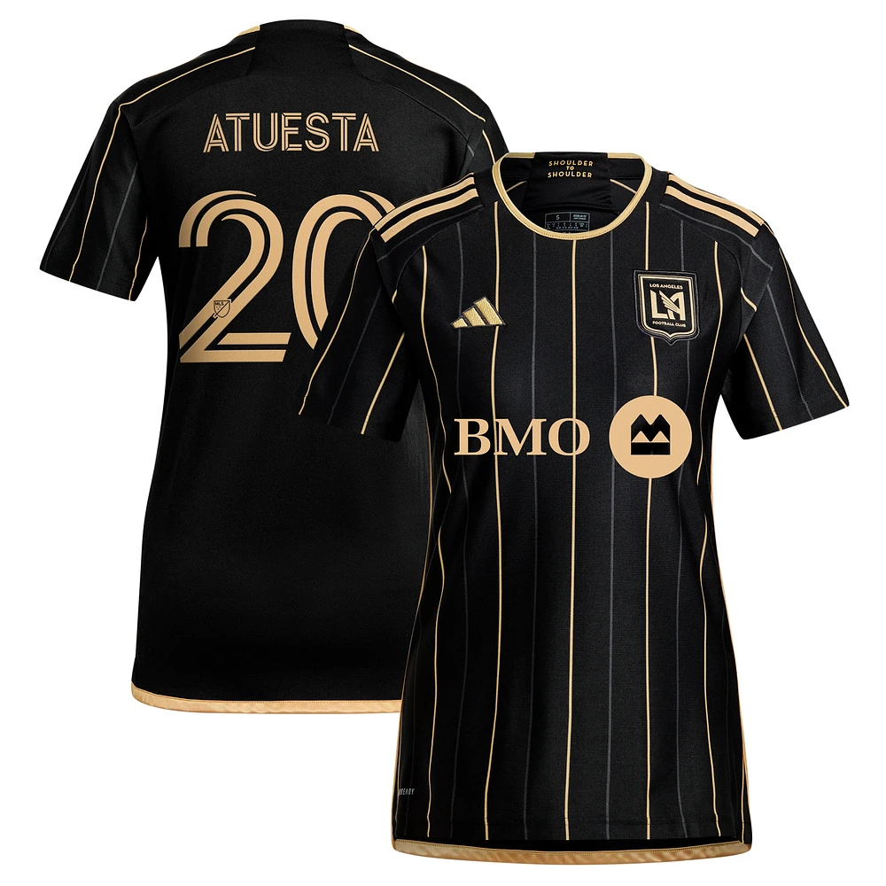 Women's adidas Eduard Atuesta Black LAFC 2024 Primary Replica Player Jersey