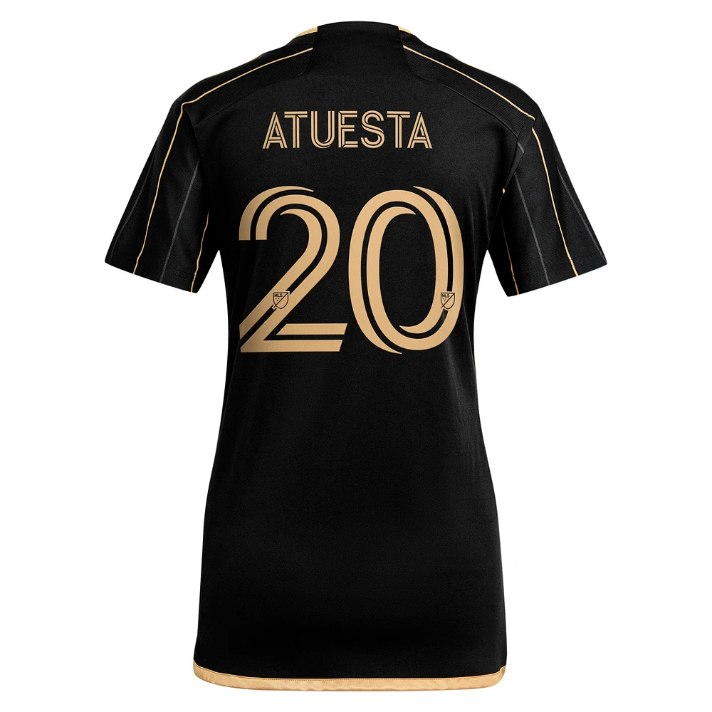 Maillot de joueur réplique principal adidas Eduard Atuesta noir LAFC 2024 pour femme