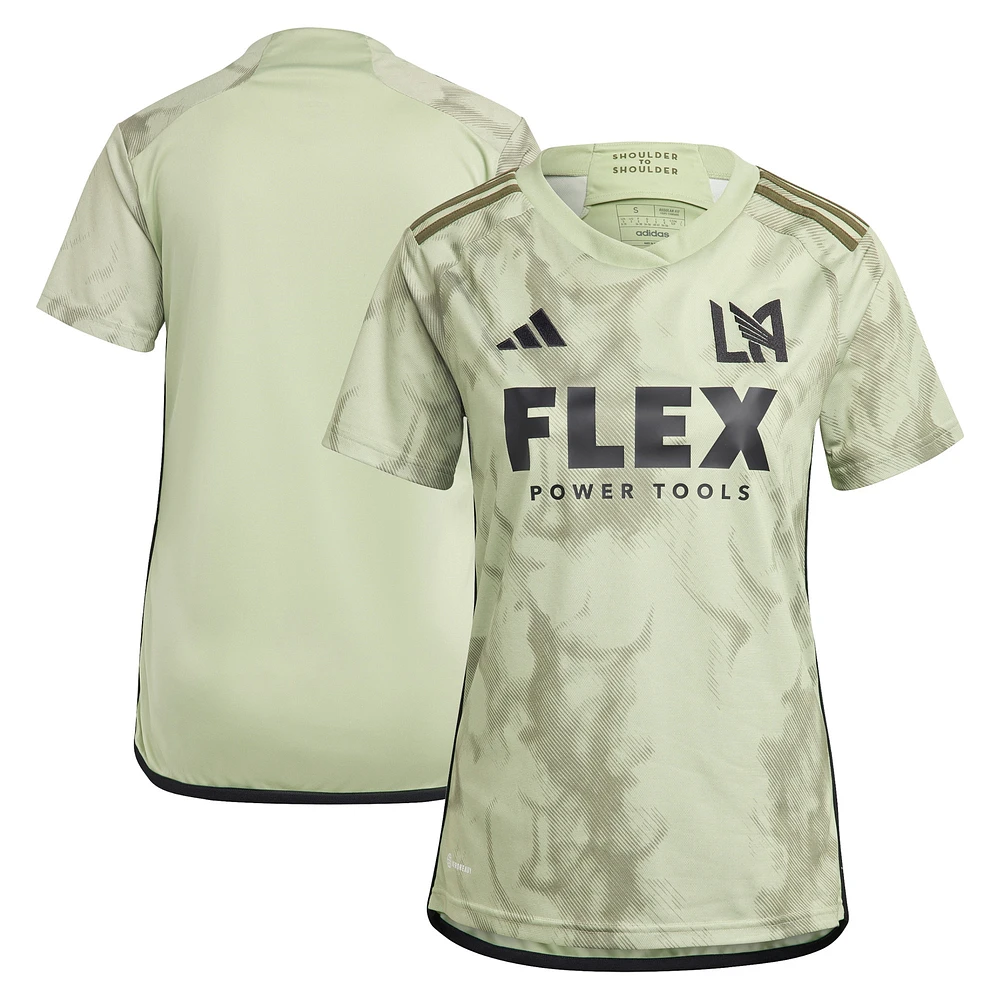 Women's adidas Green LAFC 2023 Smokescreen Replica Jersey