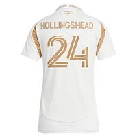 Women's adidas Ryan Hollingshead White LAFC 2025 Secondary Replica Player Jersey
