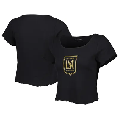 LAFC Women's Baby Rib T-Shirt - Black