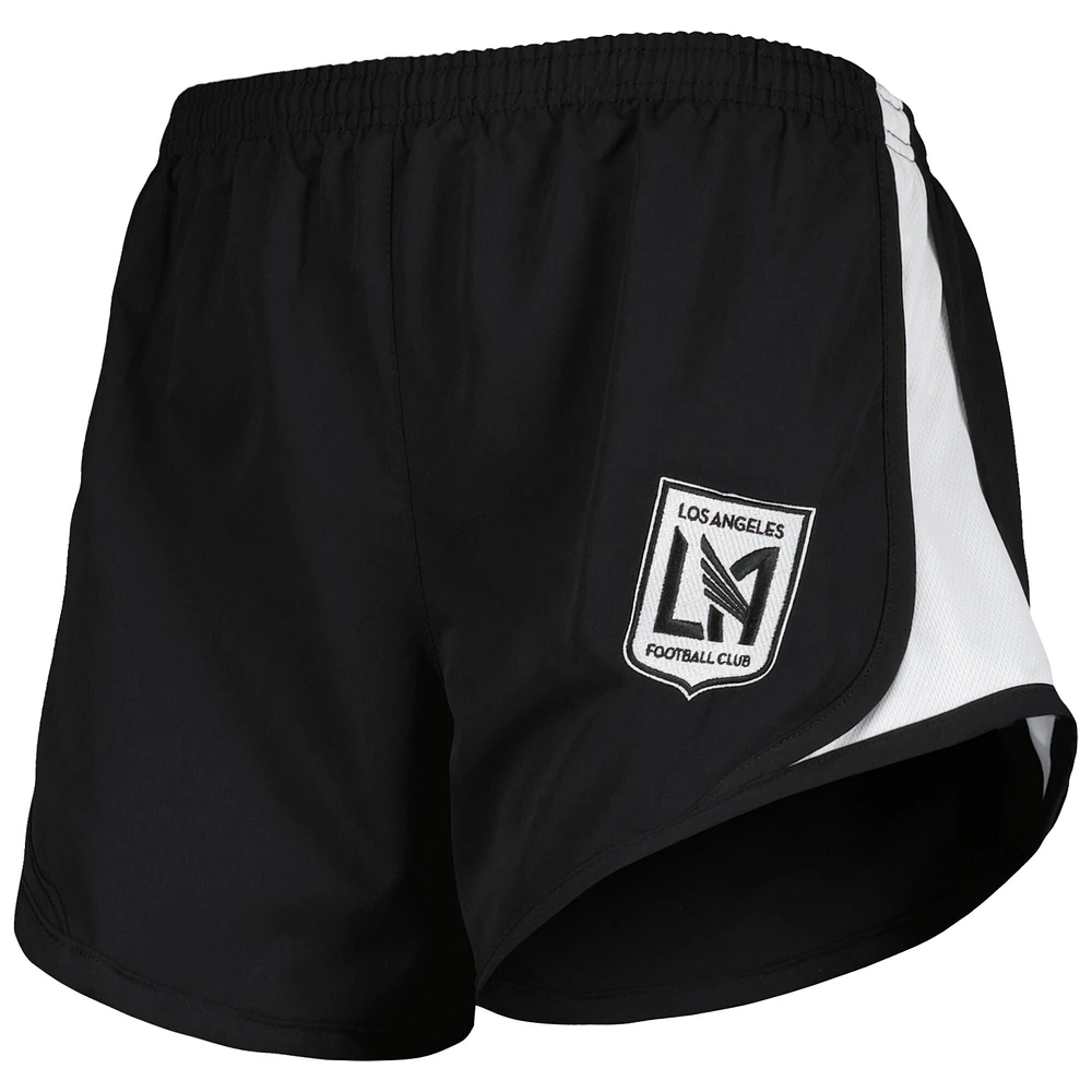 Women's Black LAFC Basic Sport Mesh Shorts