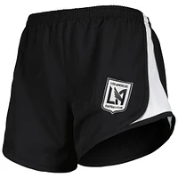 Women's Black LAFC Basic Sport Mesh Shorts
