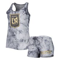 Women's Concepts Sport Charcoal LAFC Billboard Tank Top & Shorts Sleep Set