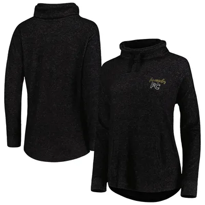 LAFC Women's Cuddle Tri-Blend Pullover Sweatshirt - Heathered Black