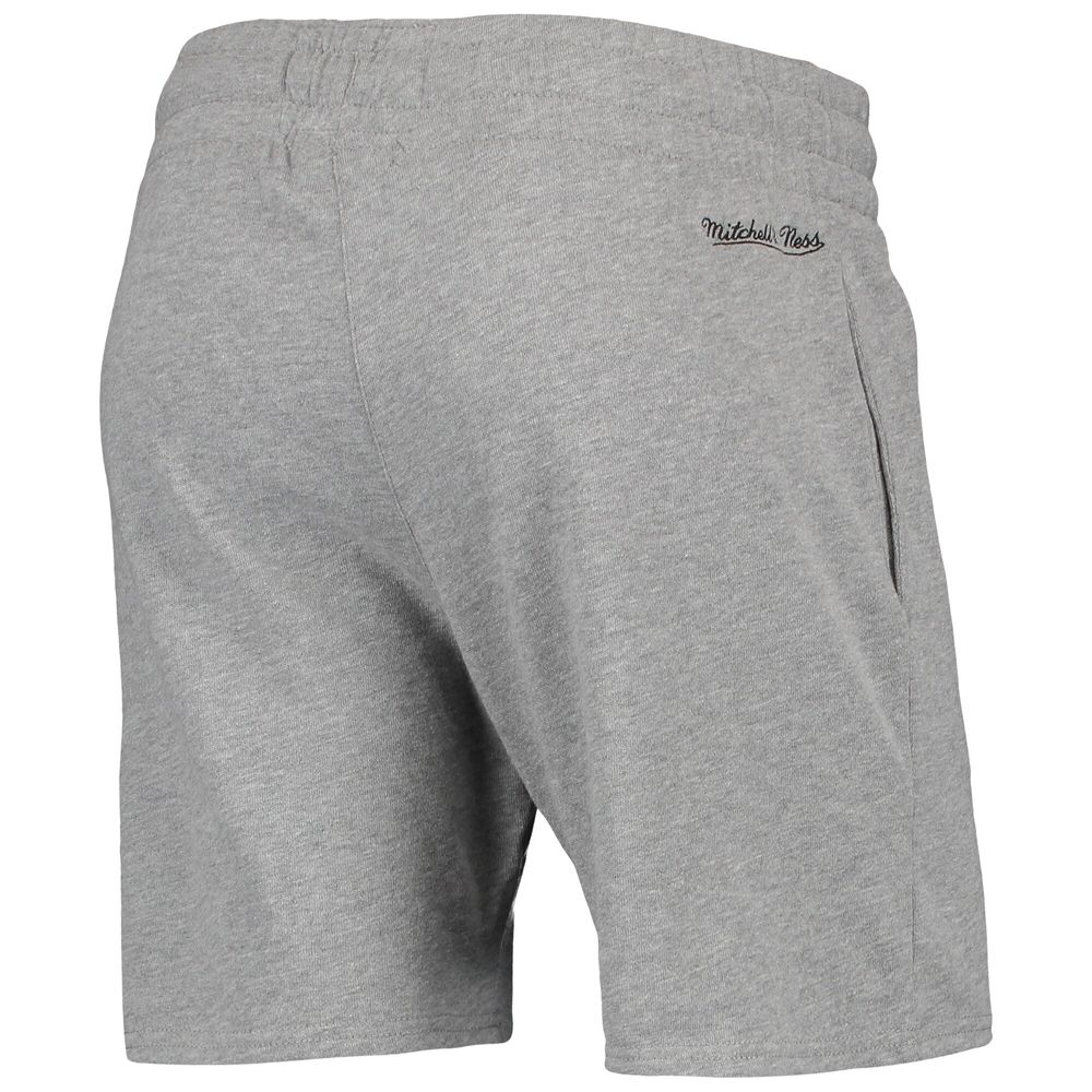 Women's Mitchell & Ness Heathered Gray LAFC Logo Shorts